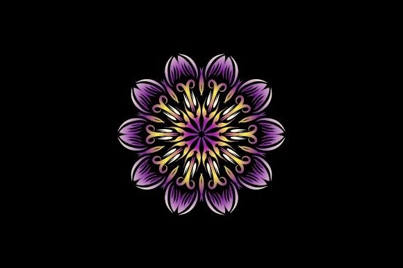 Beautiful Mandala SVG for Logos and Graphics