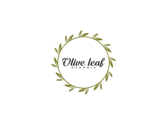 Circle Olive Leaf Logo: A Premium Graphics Choice for Logos