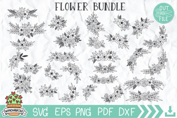 Flower Shirt SVG, Floral Svg Graphics for Crafts