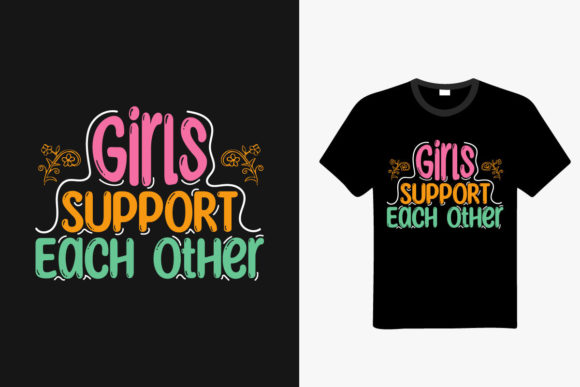 Girl Quotes Typography Tshirt Elements Review