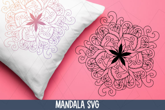 Mandala SVG Five-pointed Circular Zenten Review