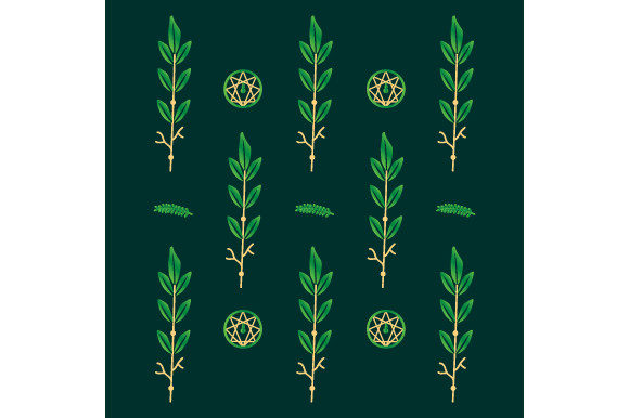 Seamless Pattern Floral Decoration Graphics and Patterns